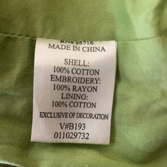 Coldwater Creek Embroidered Cotton Blazer 18W | Colorful Abstract Jacket - Picture 10 of 13